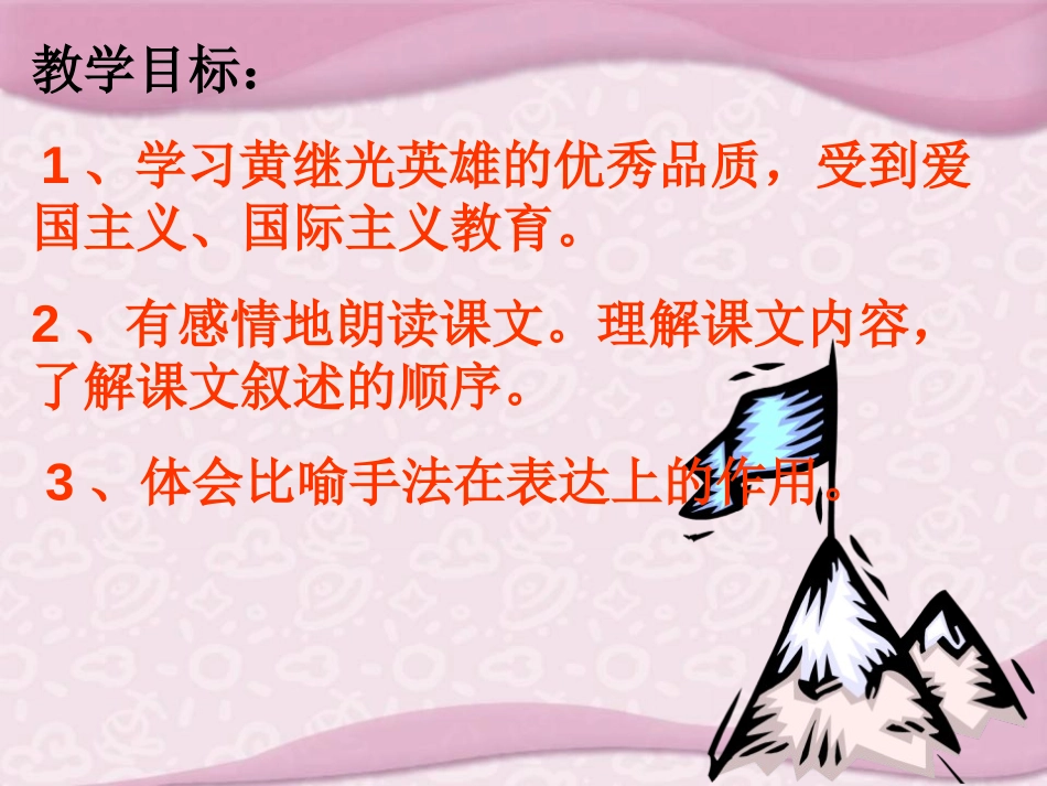《黄继光》PPT课件[冀教版四年级语文上册]_第3页