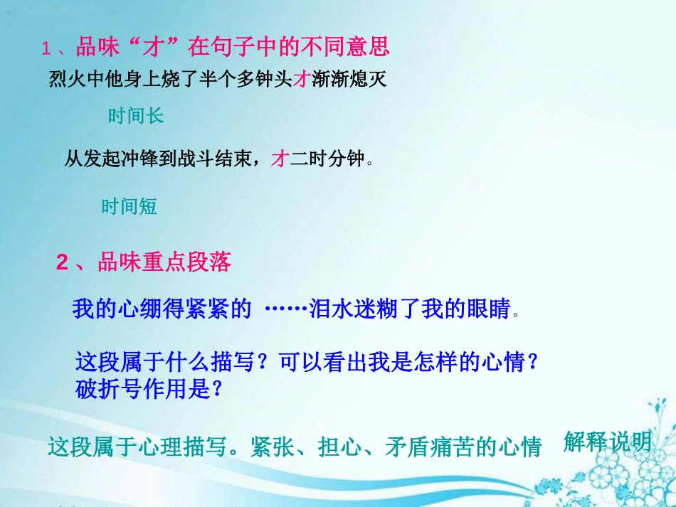 《我的战友邱少云》PPT课件[冀教版五年级语文上册]_第2页