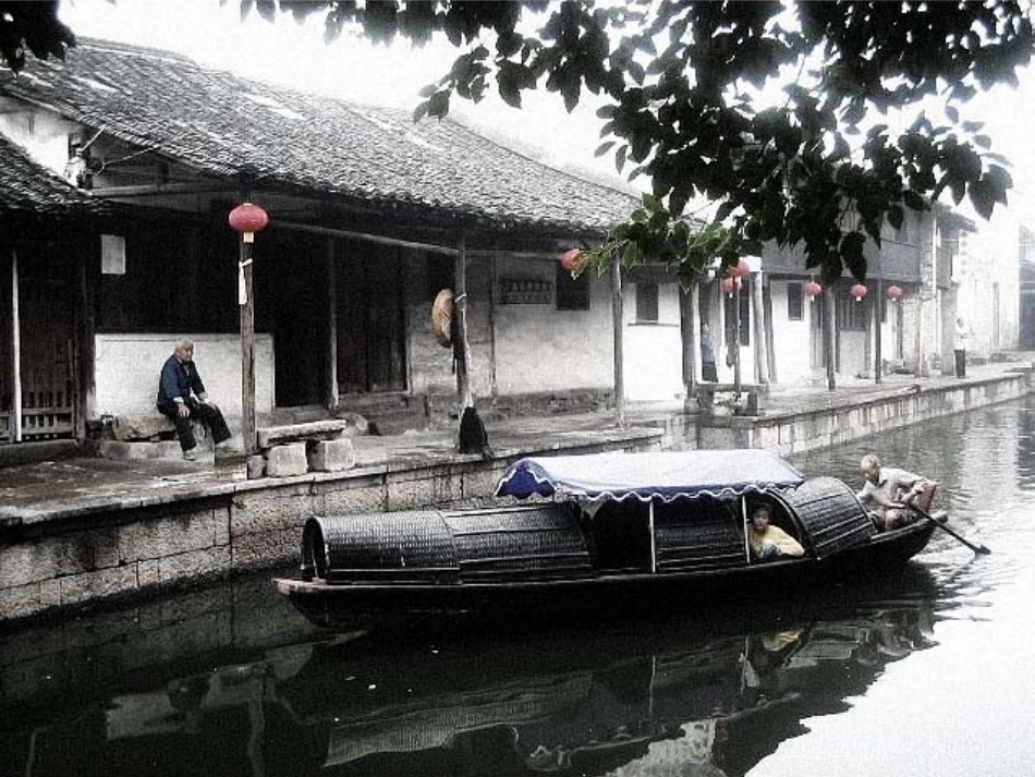 《绍兴的船啊绍兴的桥》PPT课件[冀教版六年级语文上册]_第2页