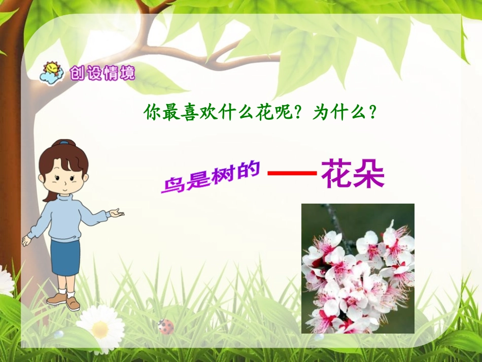 《鸟是树的花朵》PPT课件[冀教版六年级语文下册]_第3页
