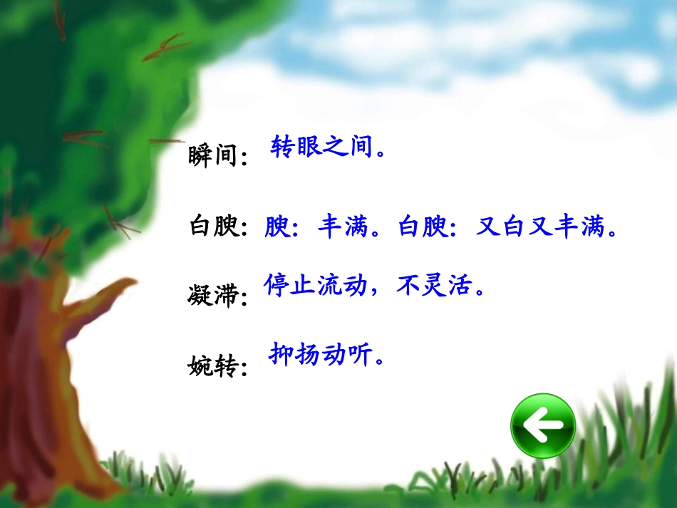 《鸟是树的花朵》PPT课件[冀教版六年级语文下册]_第3页
