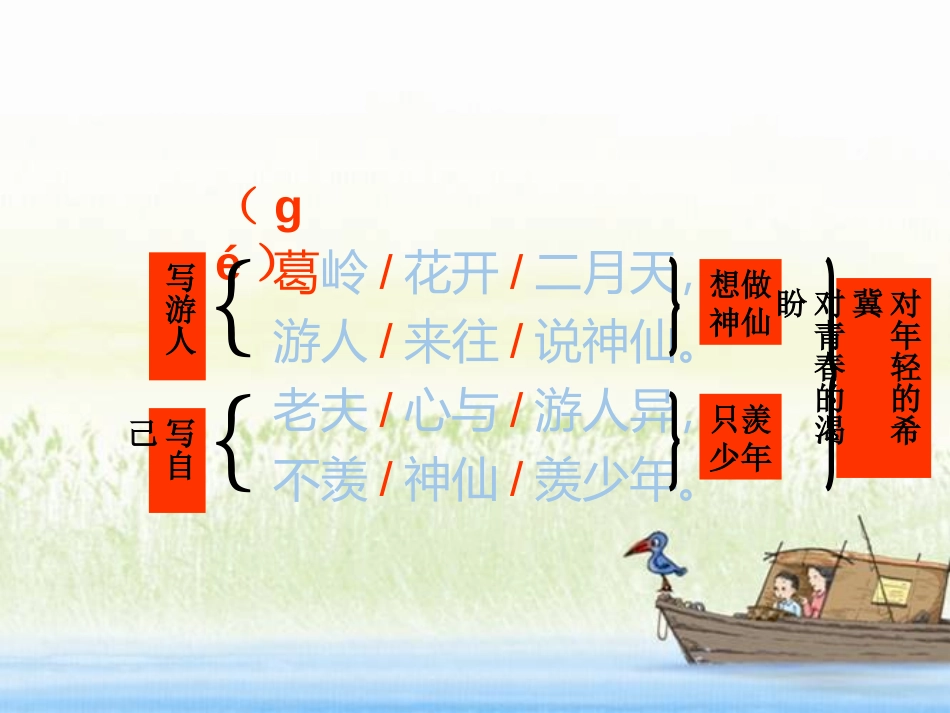 《湖上杂诗》PPT课件[冀教版六年级语文下册]_第3页