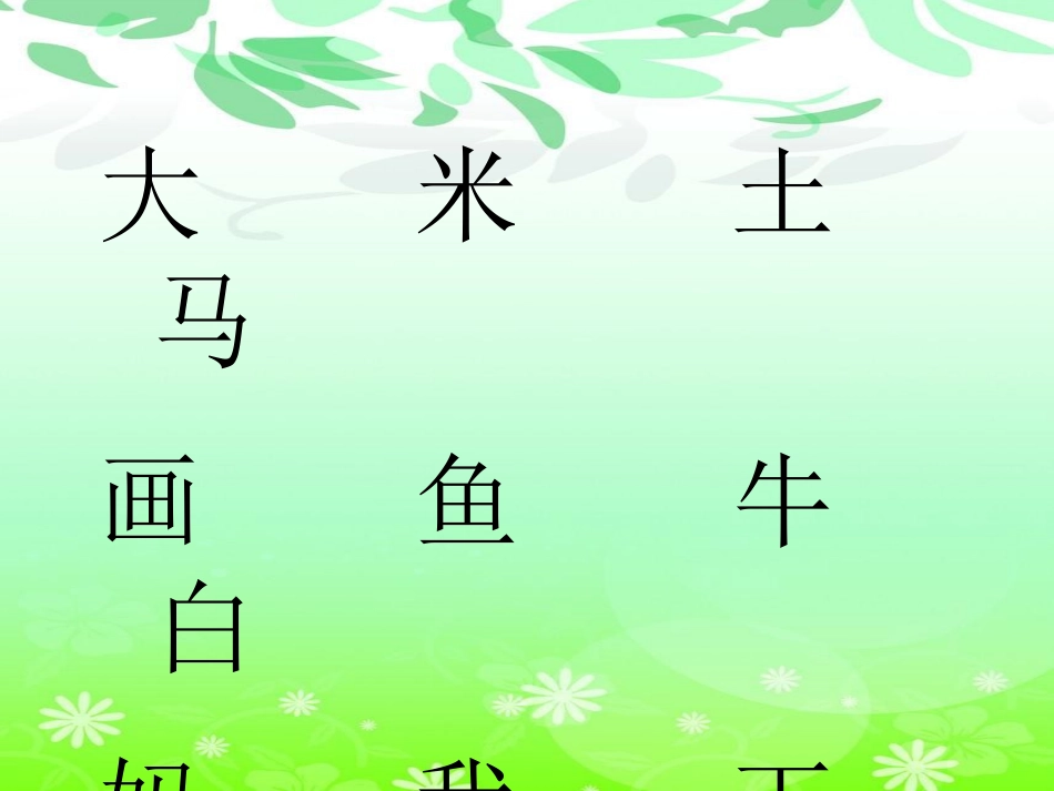 《口耳目》PPT课件[部编版一年级语文上册]_第2页