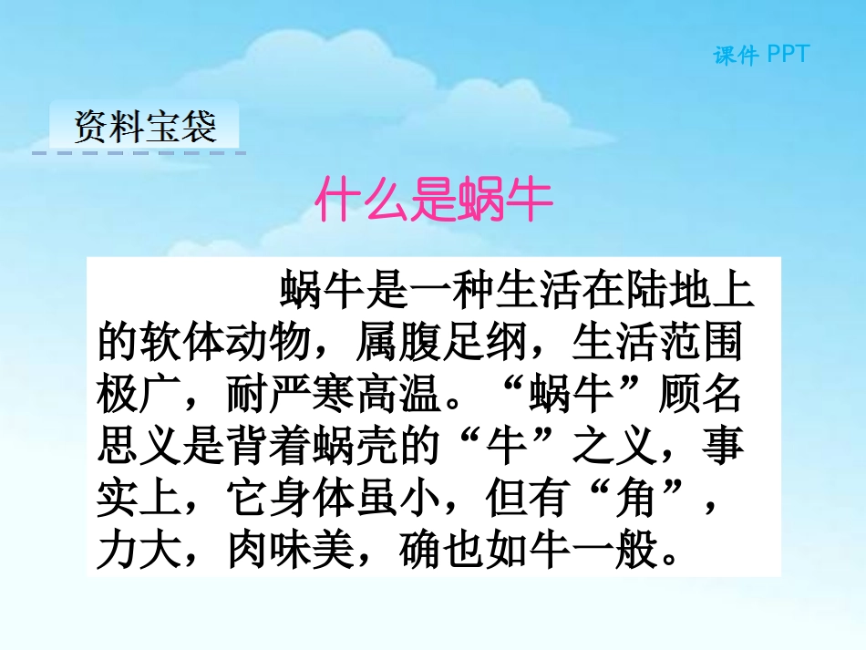 《小蜗牛》PPT课件[部编版一年级语文上册]_第2页