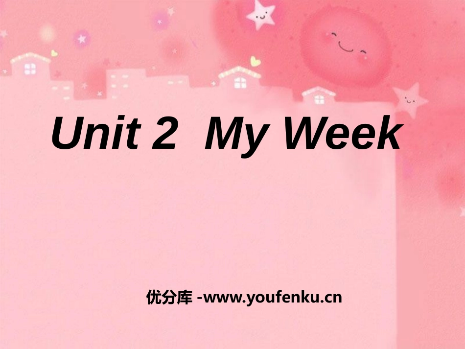 《My week》PPT课件[人教版五年级英语上册]_第1页