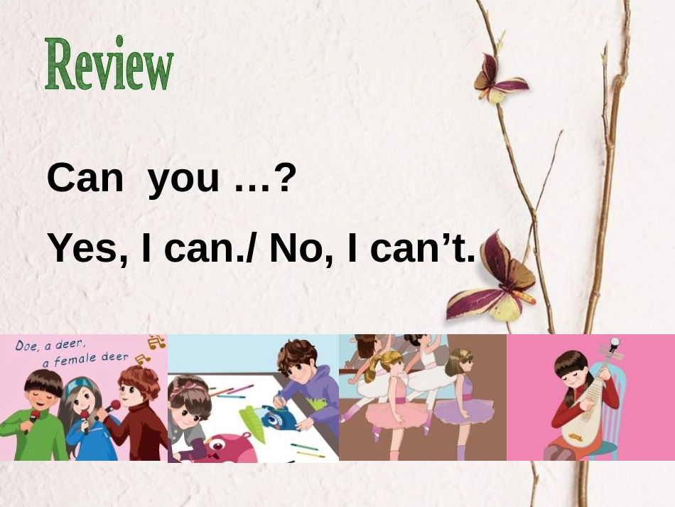 《What can you do?》PPT课件[人教版五年级英语]_第2页