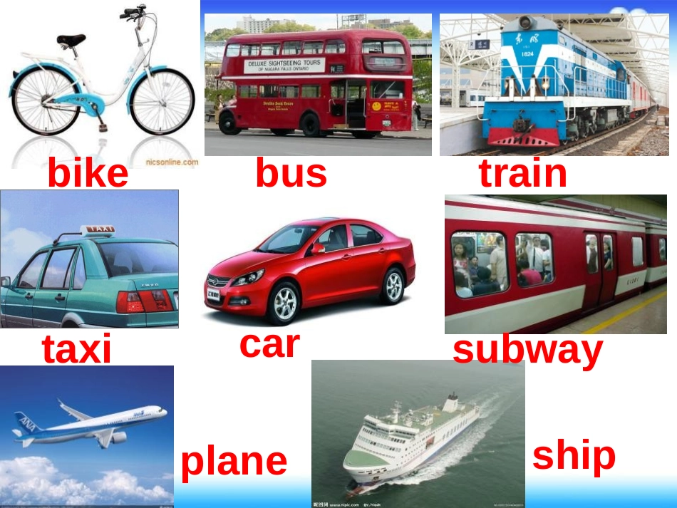 《Ways to go to school》PPT课件_第3页