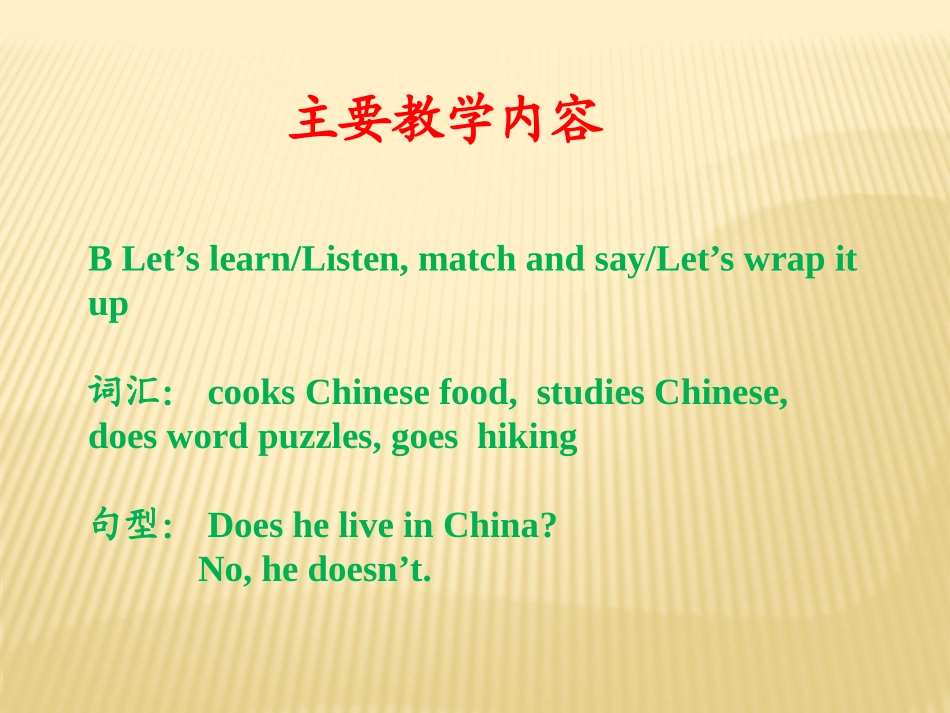 《I have a pen pal》PPT课件[人教版六年级英语]_第2页