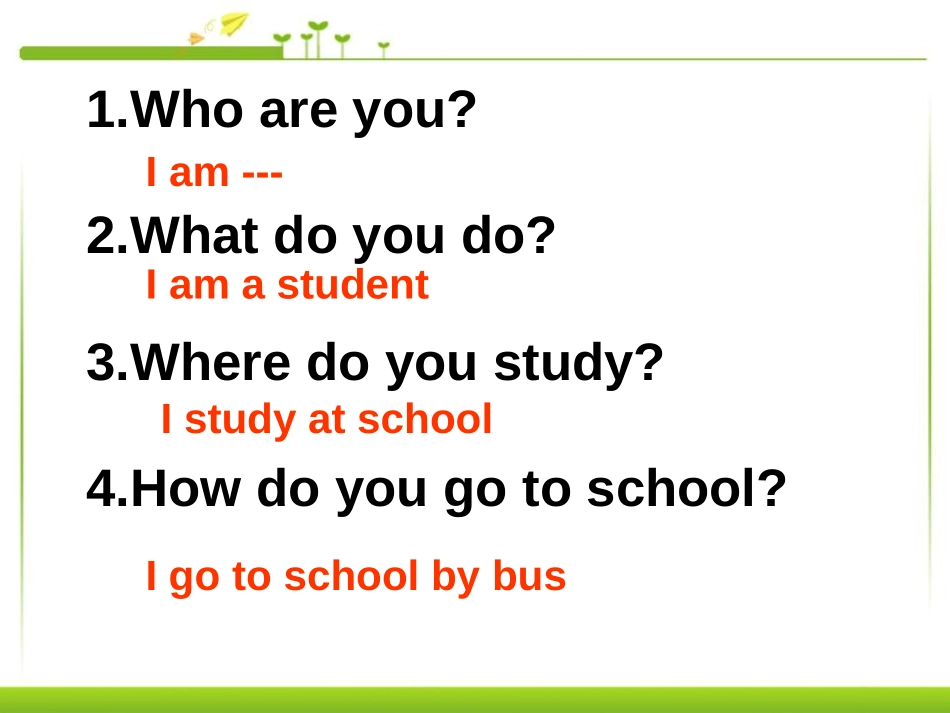 《What does he do?》PPT课件[人教版六年级英语]_第2页