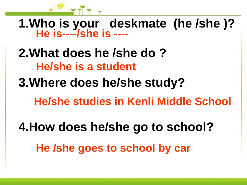 《What does he do?》PPT课件[人教版六年级英语]_第3页