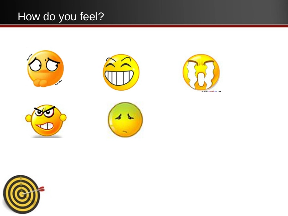 《How do you feel?》PPT课件[人教版六年级英语]_第2页