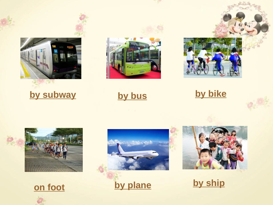 《How do you go to school?》PPT课件_第2页