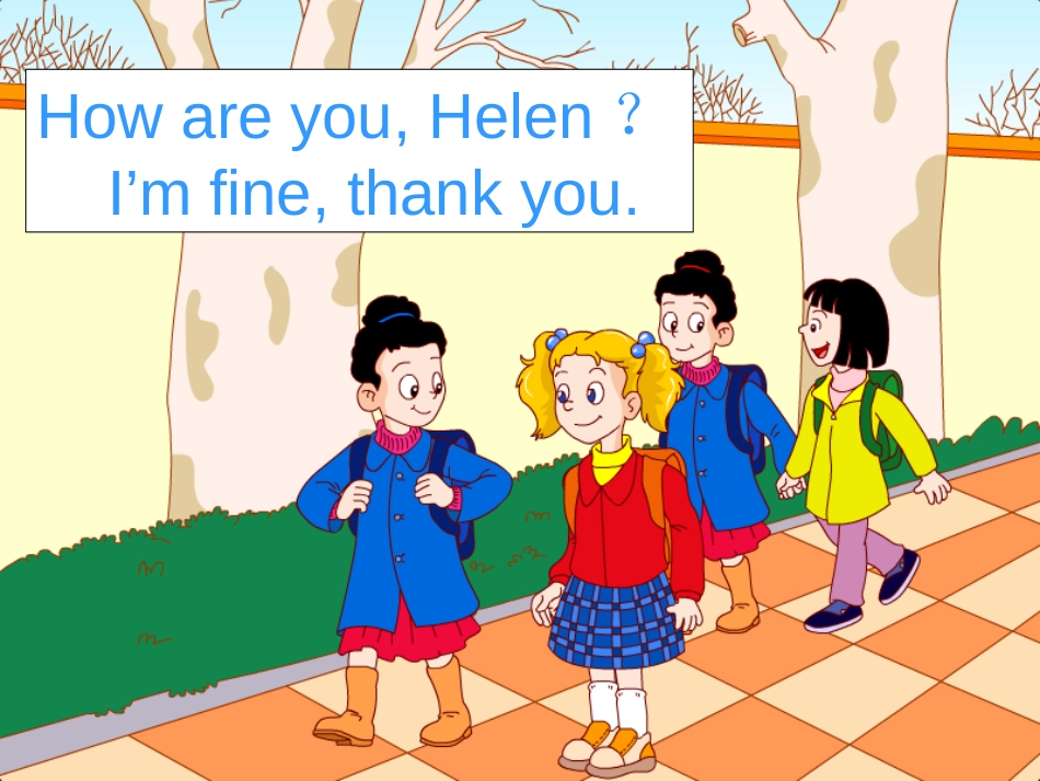 《How are you?》PPT课件[外研版三年级英语]_第2页