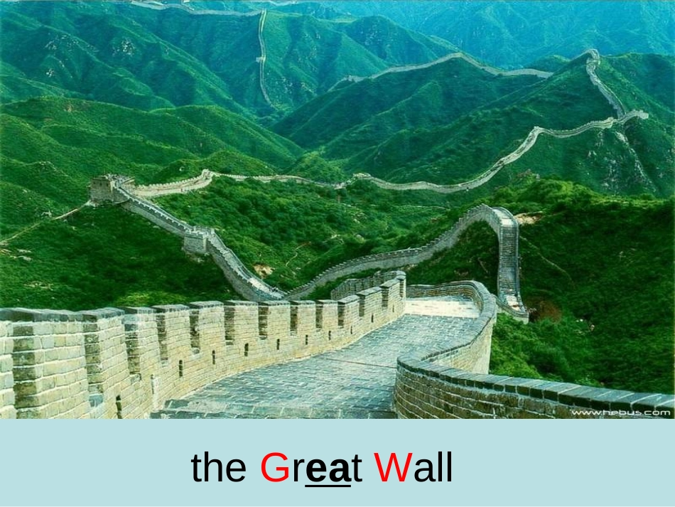 《We went to the Great Wall》PPT课件_第3页