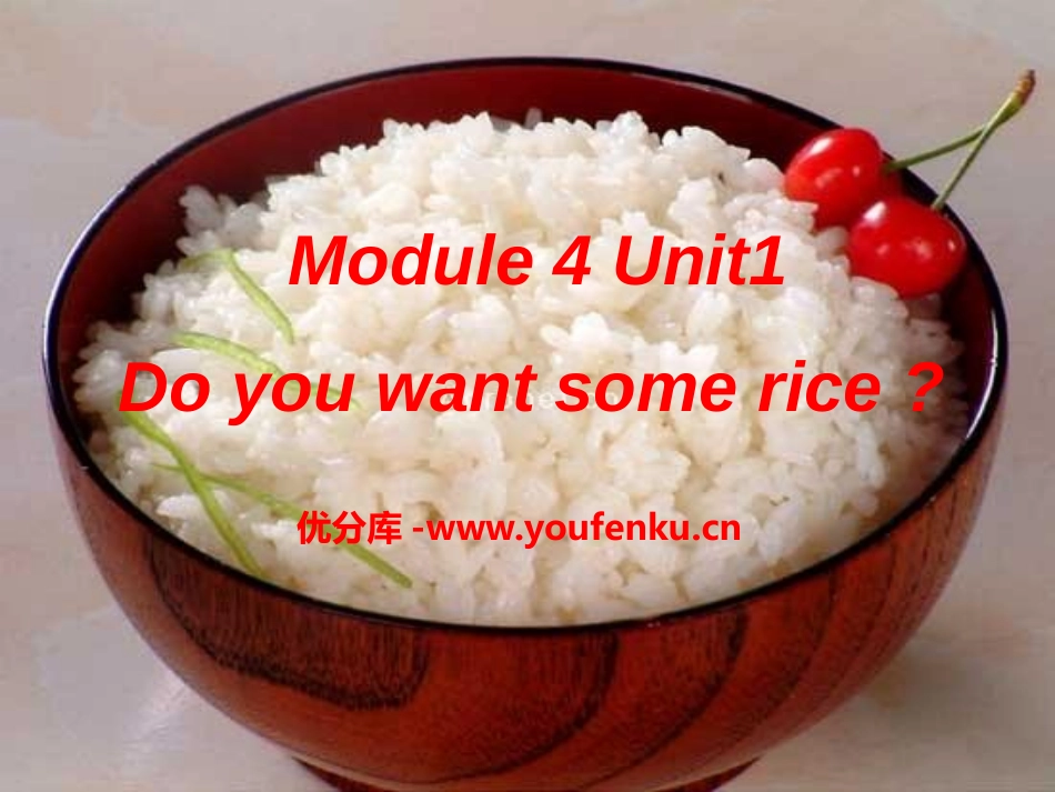 《Do you want some rice?》PPT课件_第1页