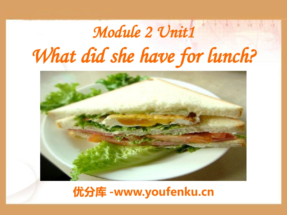 《What did she have for lunch?》PPT课件_第1页