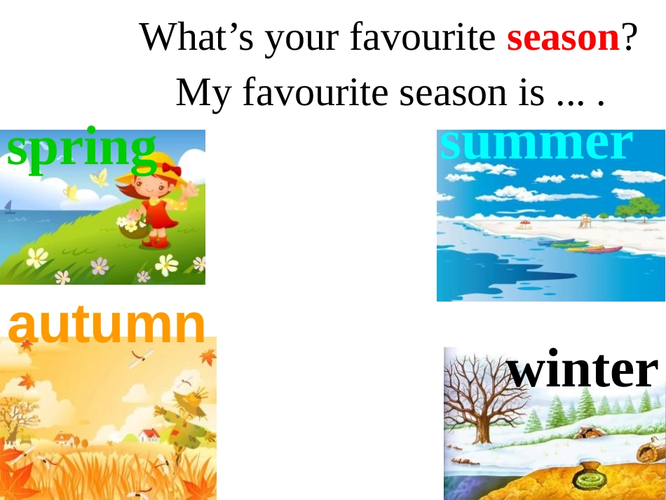 《My favourite season is spring》PPT课件_第3页