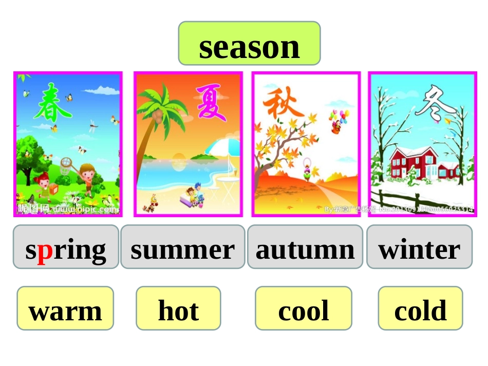 《My favourite season is spring》PPT课件_第2页