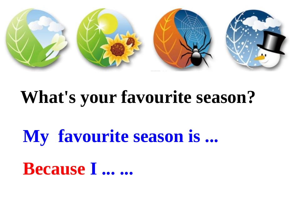 《My favourite season is spring》PPT课件_第3页
