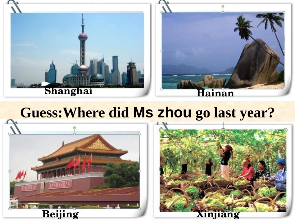 《She visited the Tianchi Lake》PPT课件_第3页