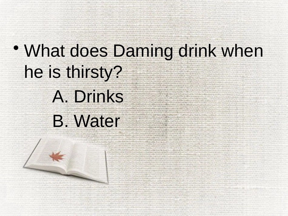 《Only drink clean water》PPT课件_第3页