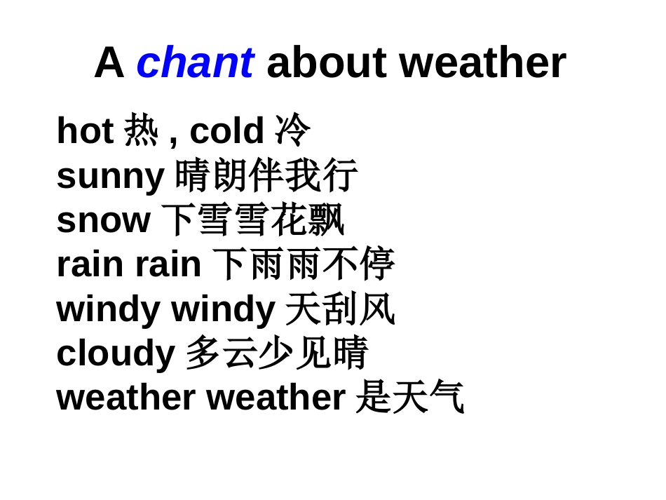 《It will rain in Beijing》PPT课件_第3页