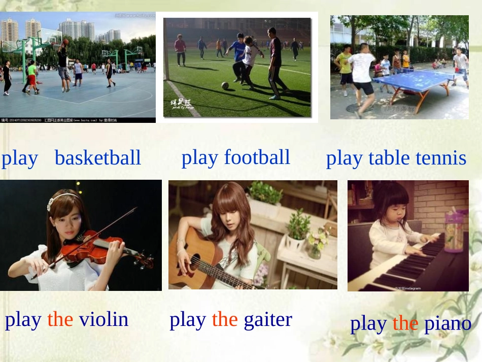 《He is playing but then the telephone rings》PPT课件_第3页