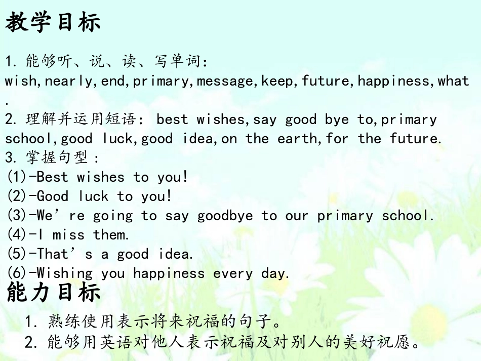 《Best Wishes to you》PPT课件_第2页