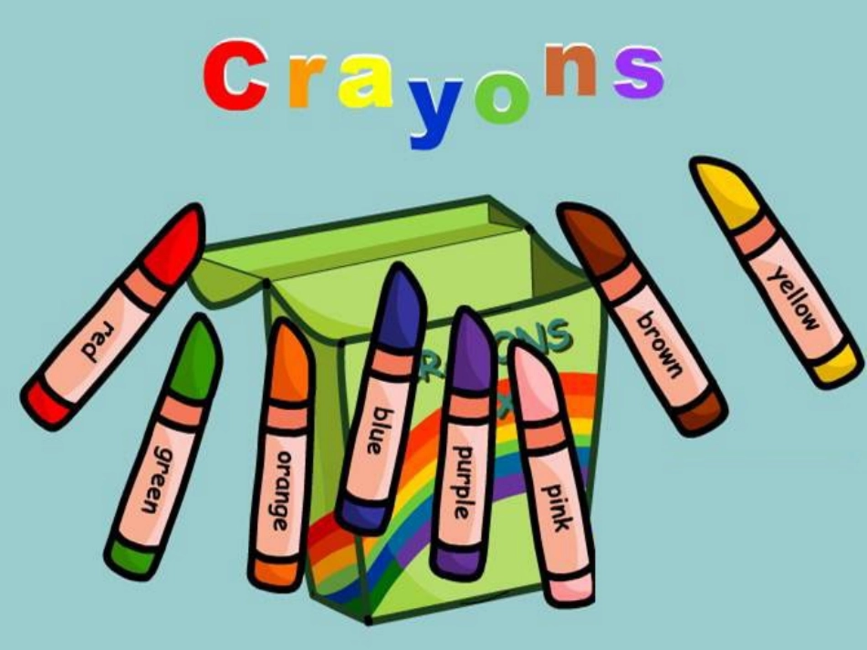 《There are only nineteen crayons》PPT课件_第2页
