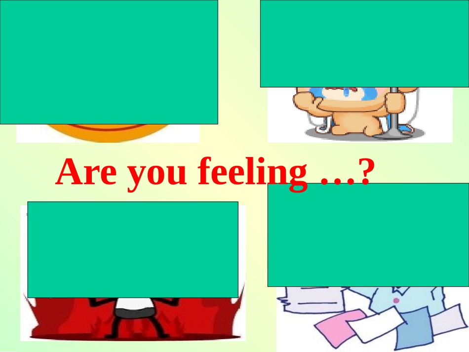 《I feel happy》PPT课件[外研版五年级英语]_第2页