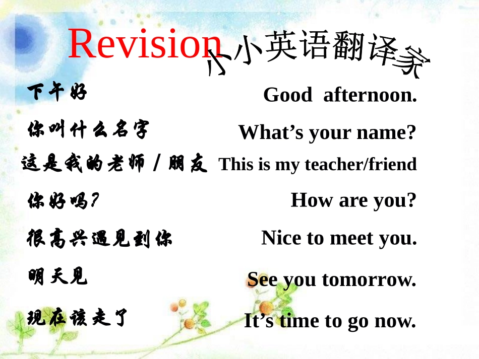 《Open your book》PPT课件[外研版七年级英语]_第2页