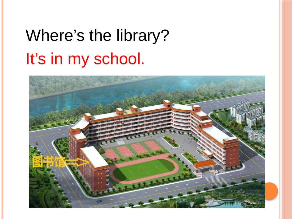 《The library is on the left of the playground》PPT课件_第3页