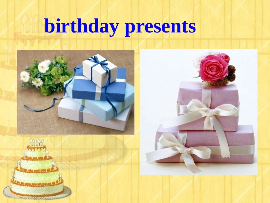 《I always like birthday parties》PPT课件_第3页