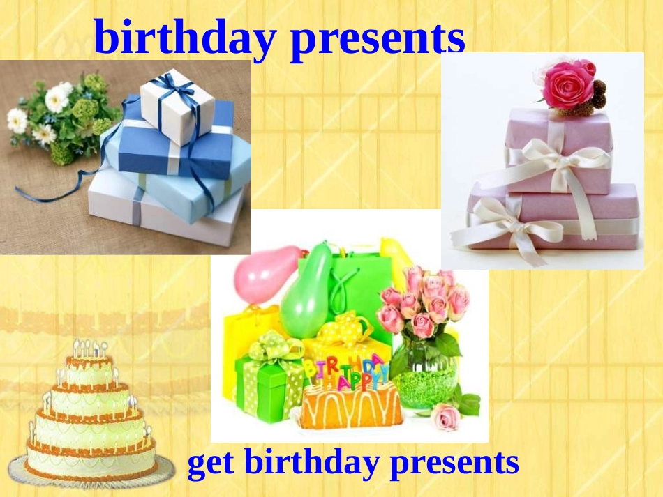 《I always like birthday parties》PPT课件_第3页