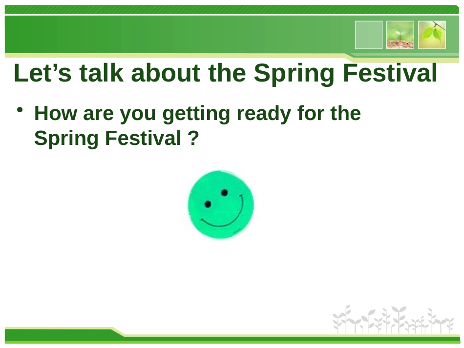 《Are you getting ready for Spring Festival》PPT课件_第3页