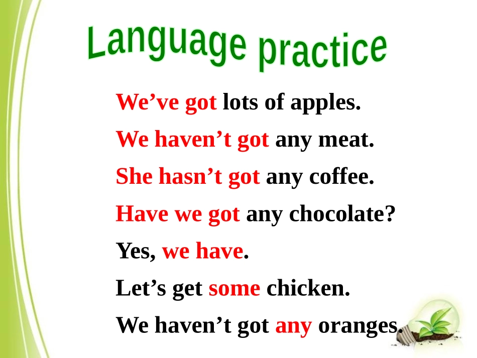 《Language in use》Healthy food PPT课件_第2页