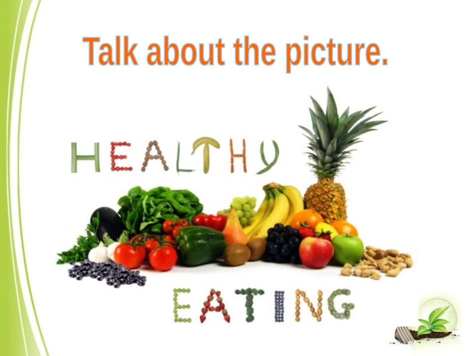 《Language in use》Healthy food PPT课件_第3页