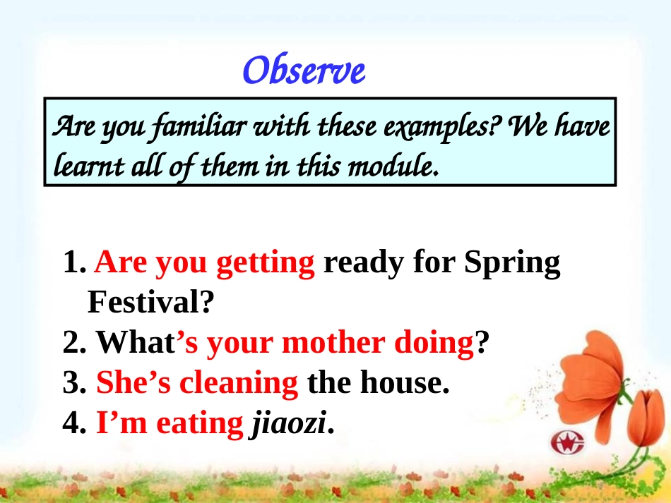 《Language in use》Spring Festival PPT课件_第3页