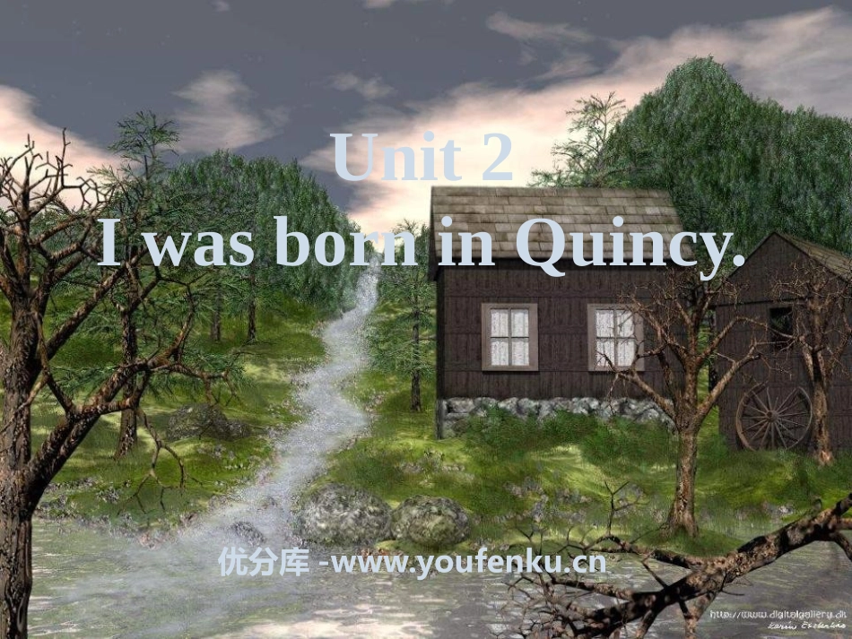 《I was born in Quincy》my past life PPT课件_第1页