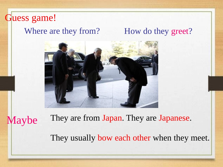 《Here are some ways to welcome them》Body language PPT课件_第2页
