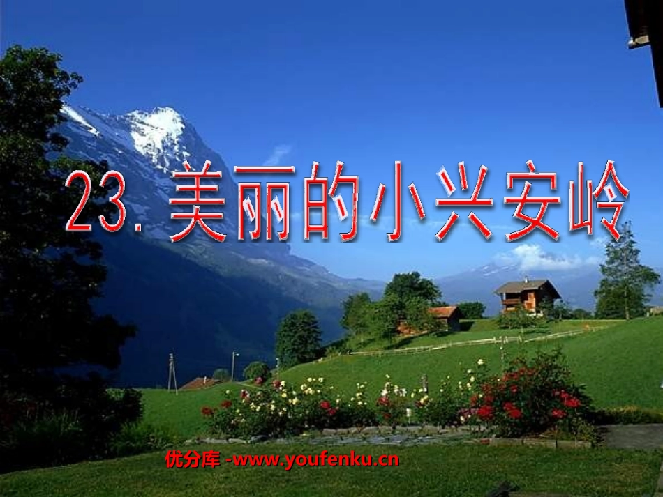 《美丽的小兴安岭》PPT教学课件[部编版三年级语文上册]_第1页