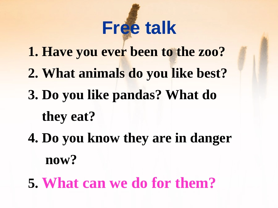 《The WWF is working hard to save them all》Animals in danger PPT课件_第3页