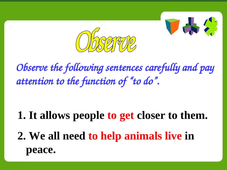 《Language in use》Animals in danger PPT课件_第3页