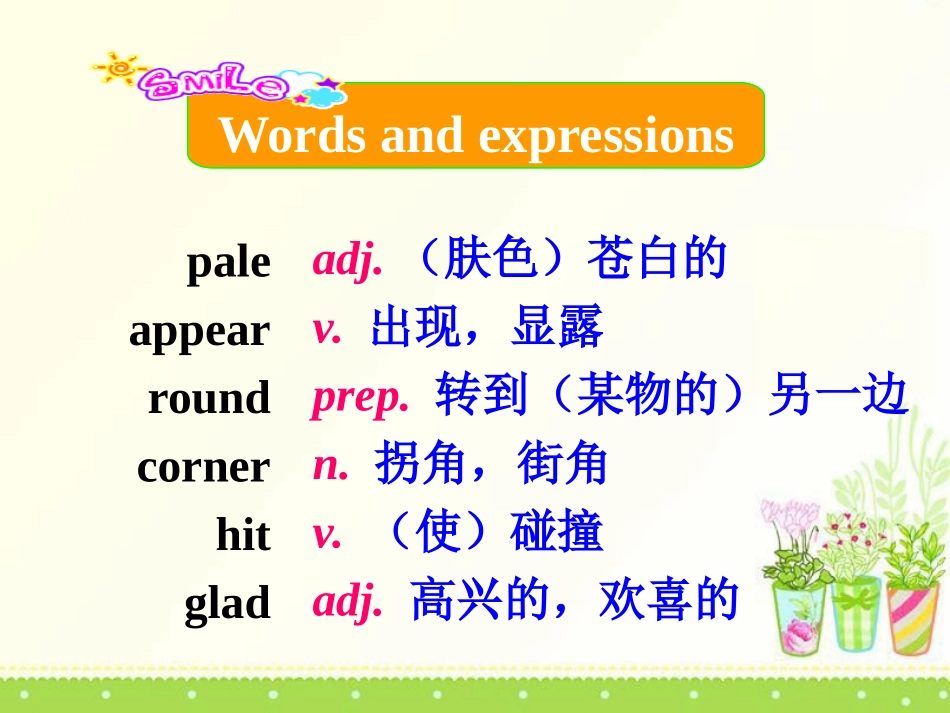 《While the lights were changing to reda car suddenly appeared》Accidents PPT课件_第2页