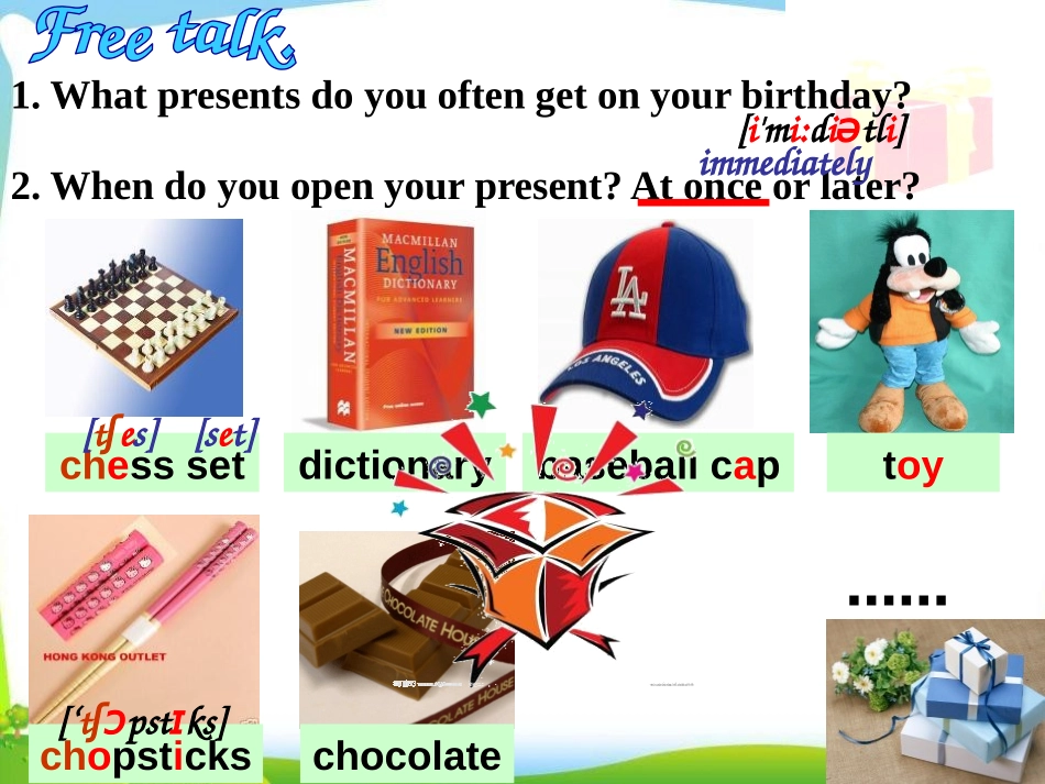 《In China,we open a gift later》Way of life PPT课件_第2页