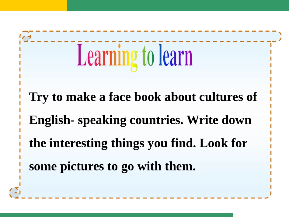 《Language in use》Way of life PPT课件_第3页