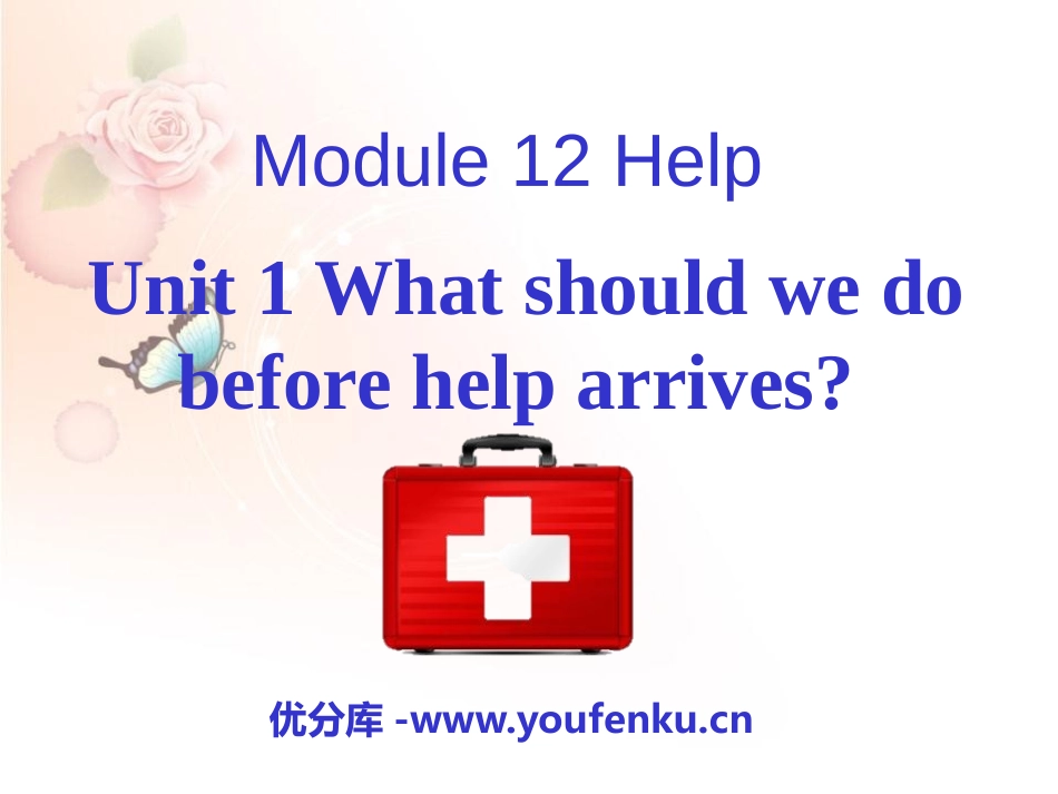 《What should we do before help arrives?》Help PPT课件_第1页