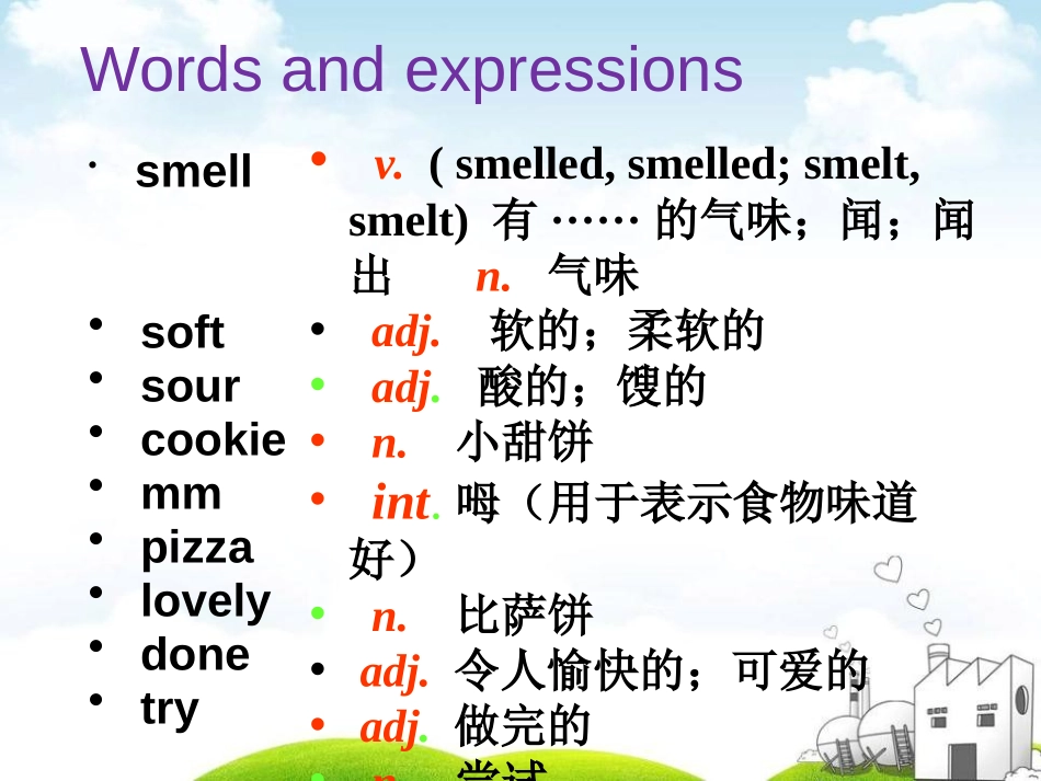 《It smells deliciou》Feelings and impressions PPT课件_第2页