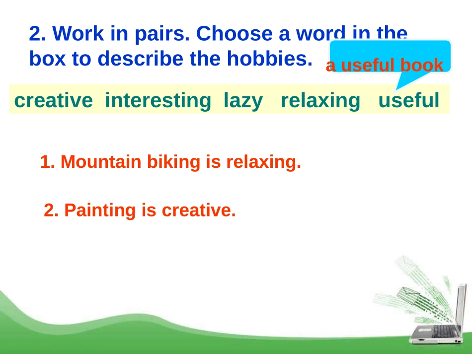 《Hobbies can make you grow as a person》Hobbies PPT课件_第3页