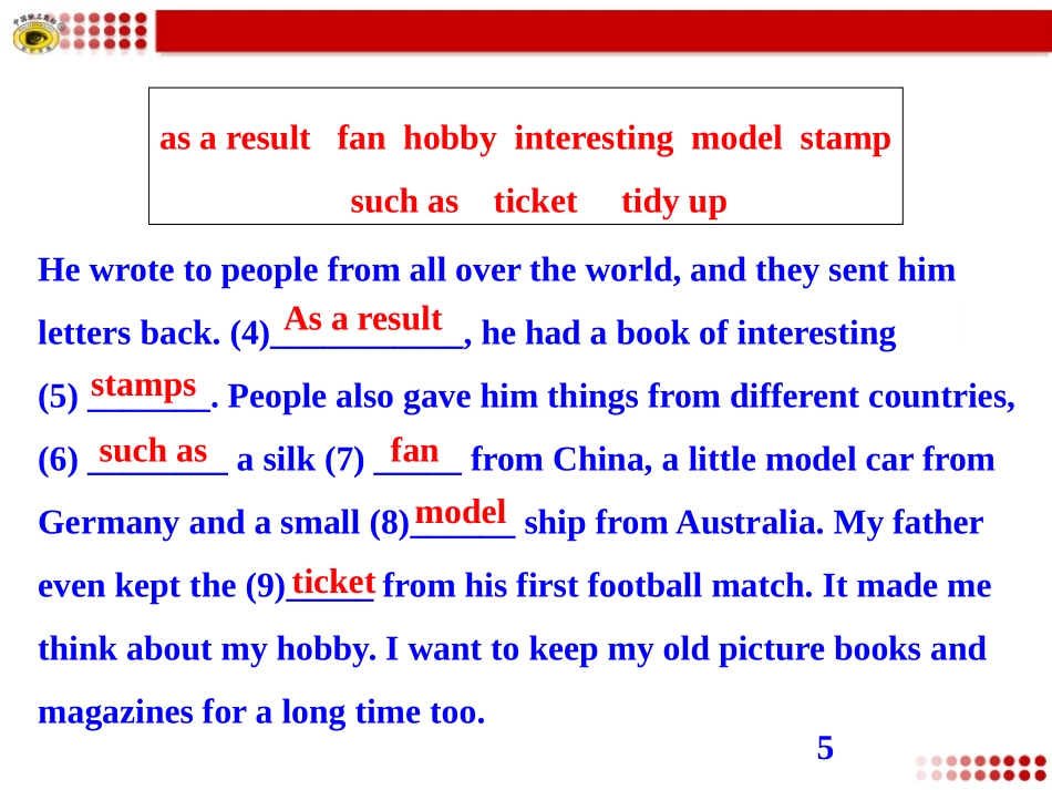《Language in use》Hobbies PPT课件_第3页